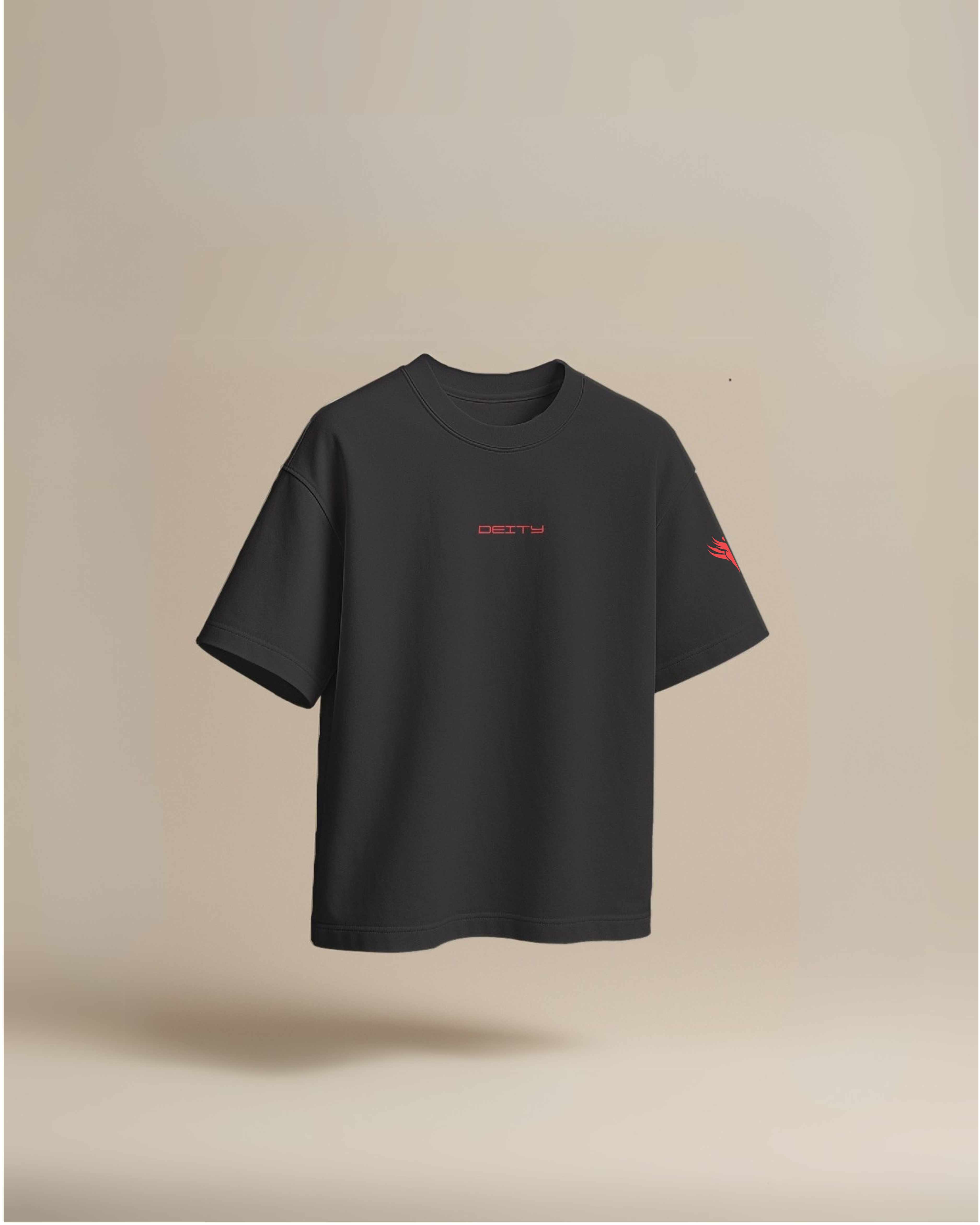 Oversized Blank Black - Deity Fashions