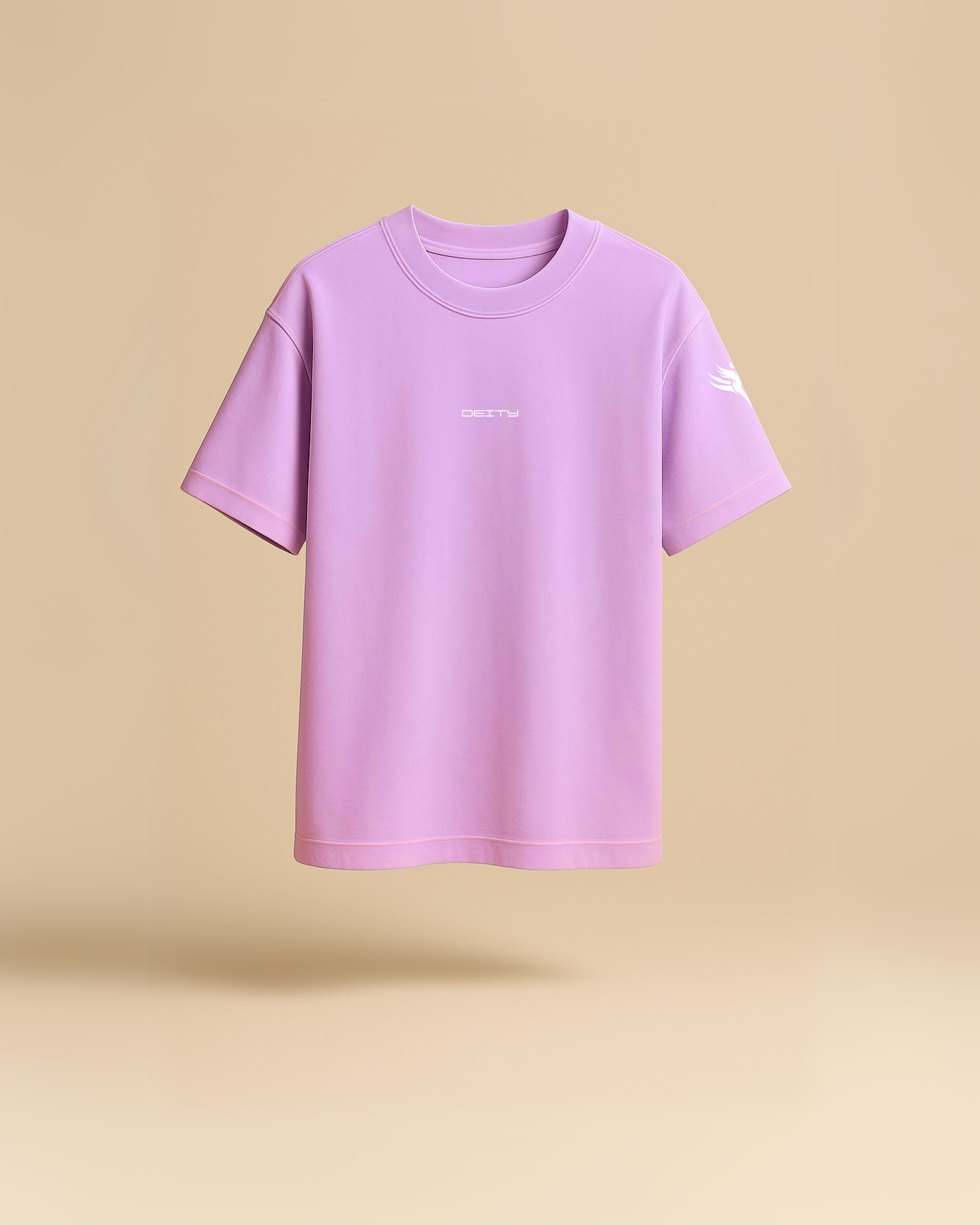 Oversized Tee Lavender - Deity Fashions