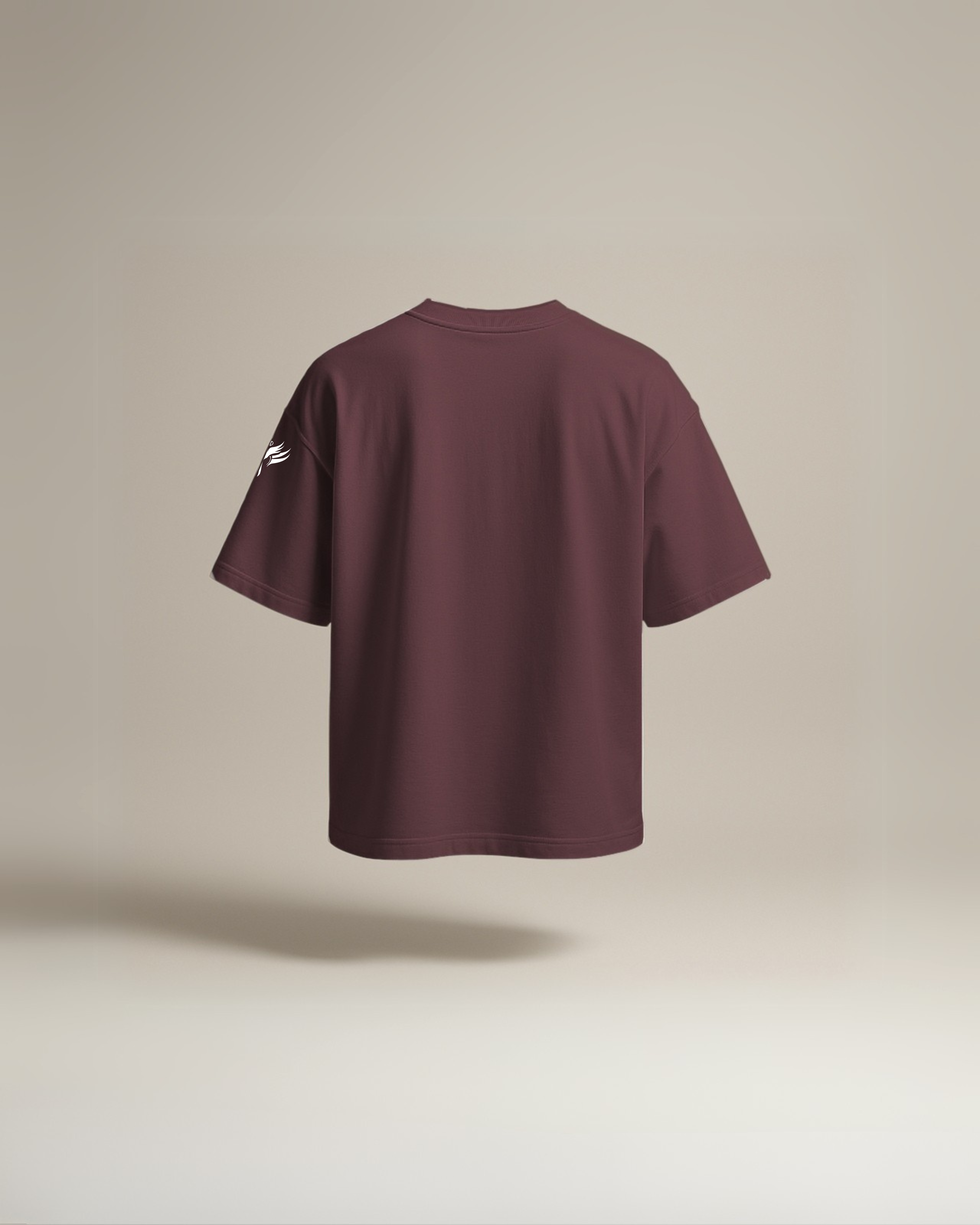 Oversized Blank Maroon - Deity Fashions